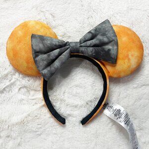 Disney Parks Minnie Mouse Acid Wash / Tie Dye Halloween Ear Headband NWOT‎